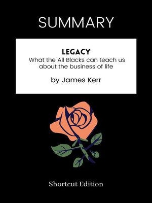 cover image of SUMMARY--Legacy